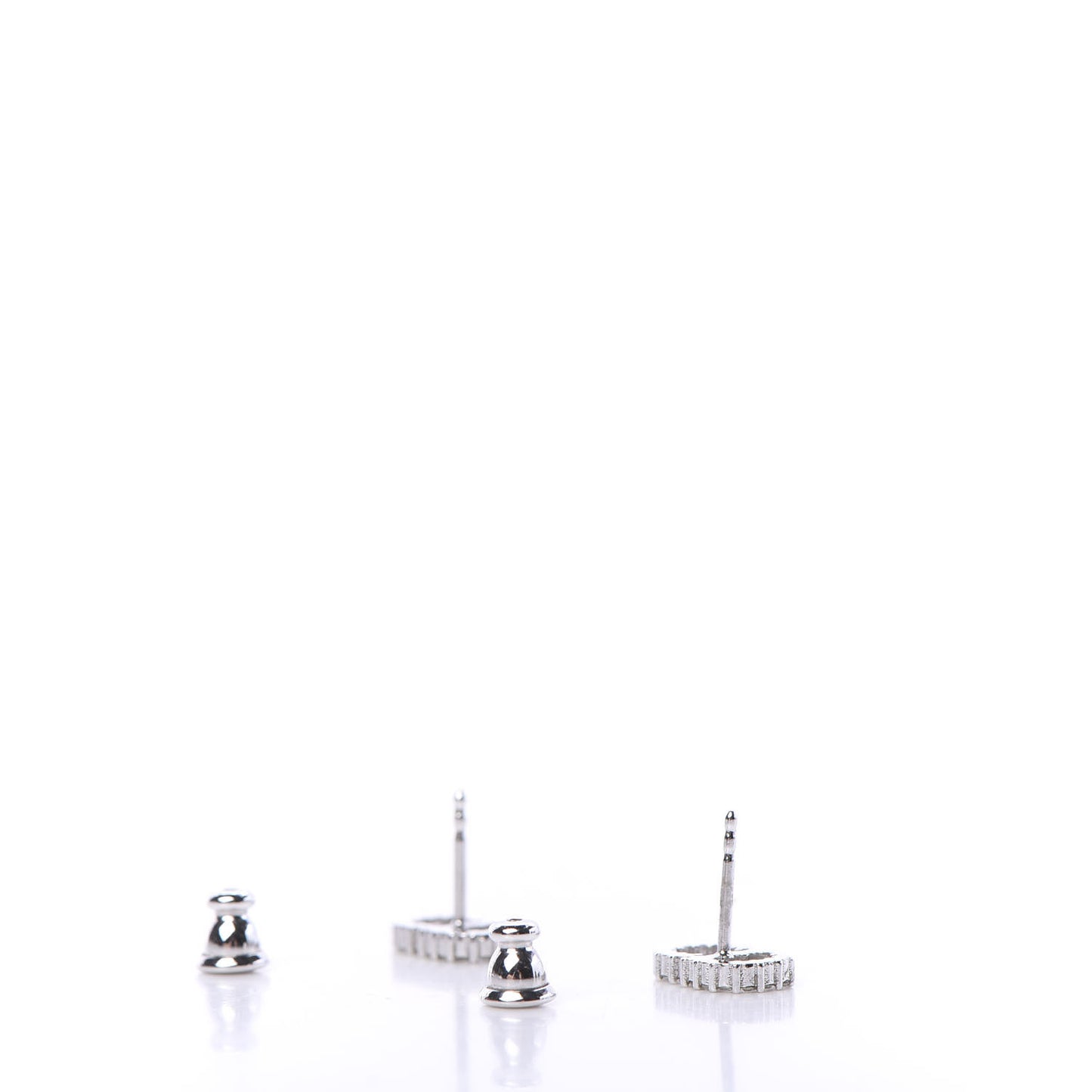 Crystal Clair D Lune Earrings Silver