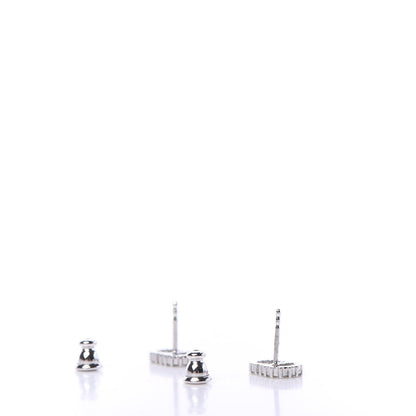 Christian Dior Crystal Clair D Lune Earrings Silver 3 of 3