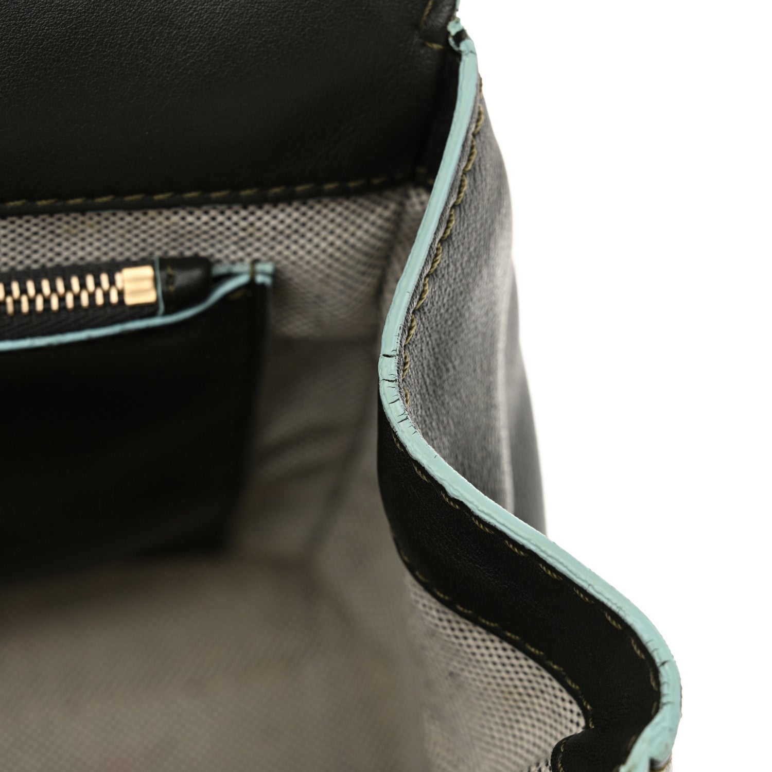 Versace Calfskin Medium Palazzo Empire Bag Army 12 of 20