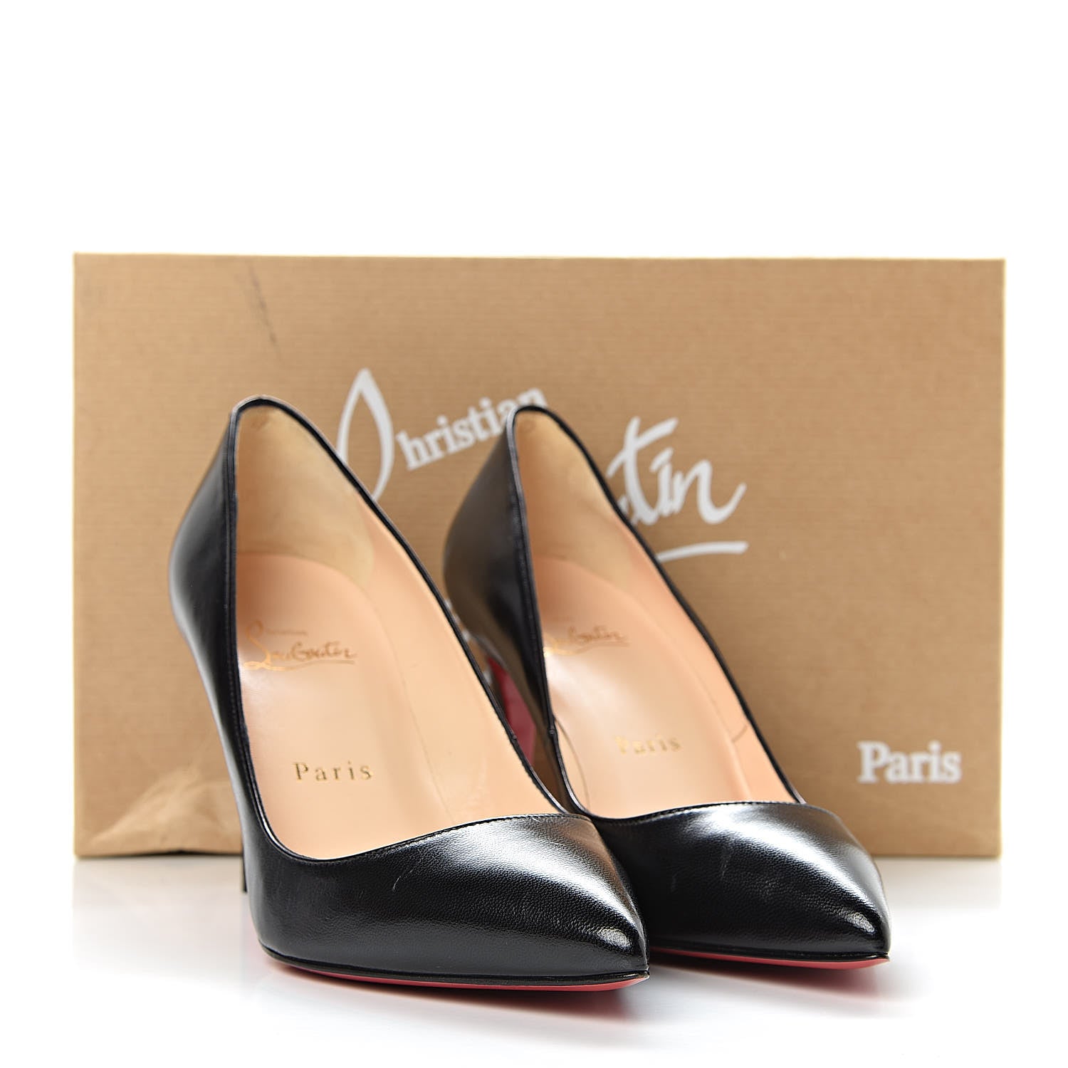 Christian Louboutin Kid Pigalle 85 Pumps 36.5 Black 9 of 9