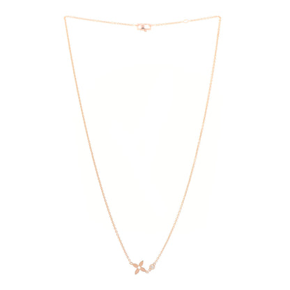Louis Vuitton 18K Pink Gold Diamond Idylle Blossom Pendant Necklace 3 of 7