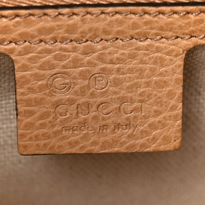 Gucci Dollar Calfskin Medium Soho Top Handle Satchel Camelia 6 of 11