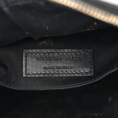 Saint Laurent Calfskin Matelasse Monogram Lou Camera Bag Black 7 of 14