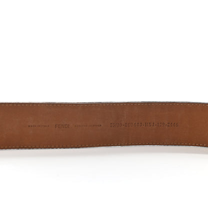 Fendi Zucca Calfskin FF Belt 75 30 Tobacco 4 of 6