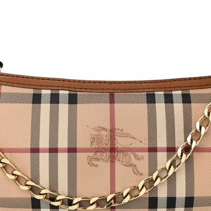 Burberry Haymarket Check Clara Pochette Brown 8 of 15
