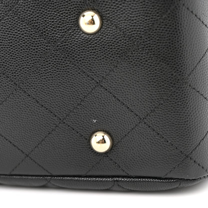 Chanel Caviar Quilted Large Shopping Tote Black 11 of 13