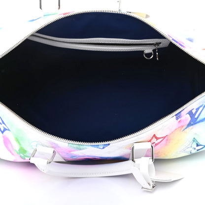Louis Vuitton Monogram Watercolor Keepall Bandouliere 50 Multicolor 4 of 4