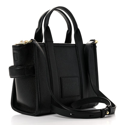 Marc Jacobs Grained Calfskin Small The Tote Bag Black 3 of 11
