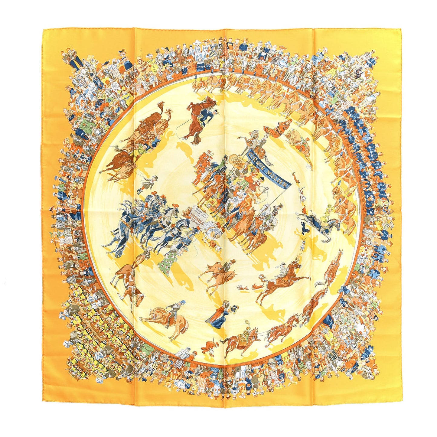 Silk Cirque Molier Scarf 90