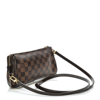 Louis Vuitton Damier Ebene Eva Clutch 3 of 18