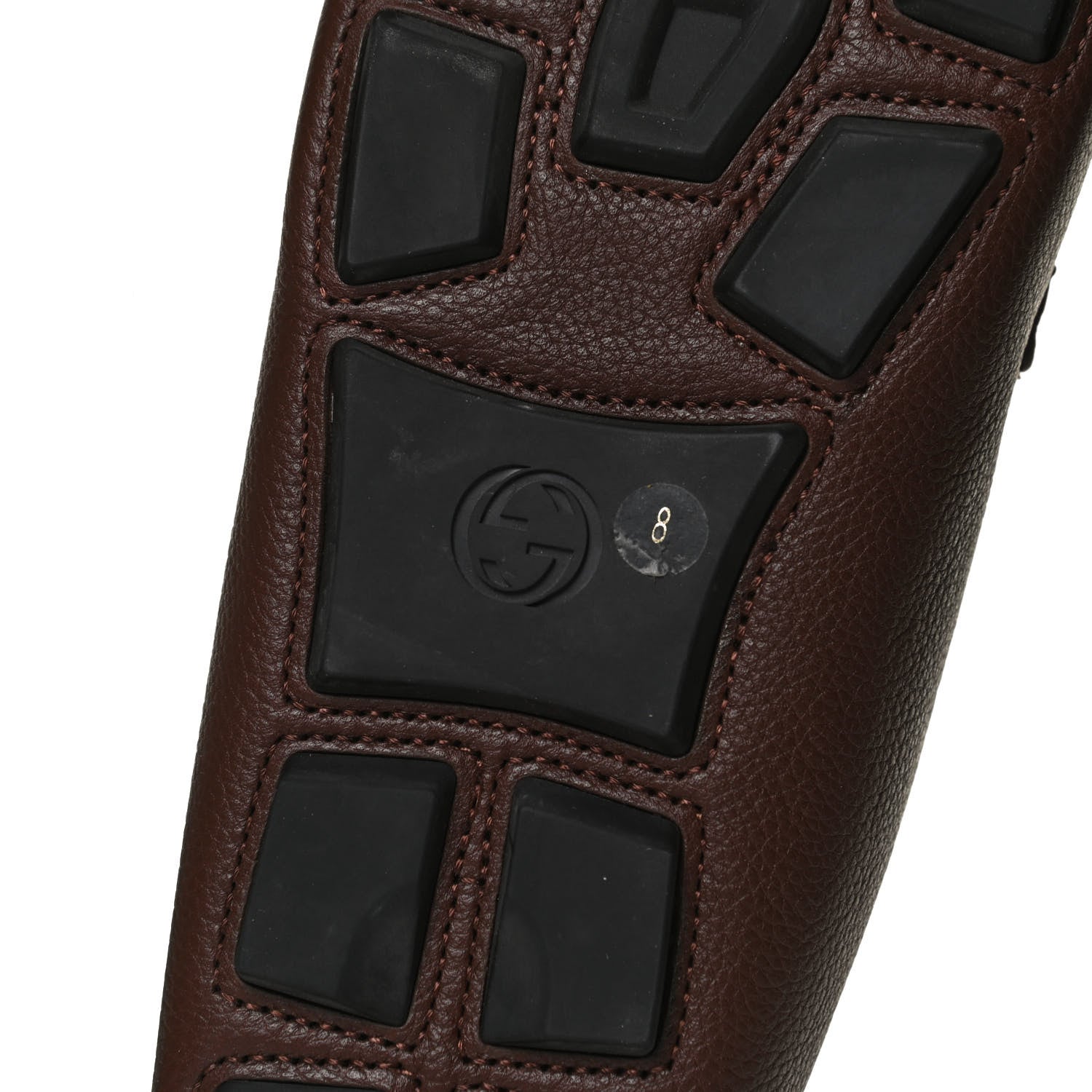 Gucci Hebron Calfskin Mens Horsebit Loafers 8 Light Brown 8 of 12