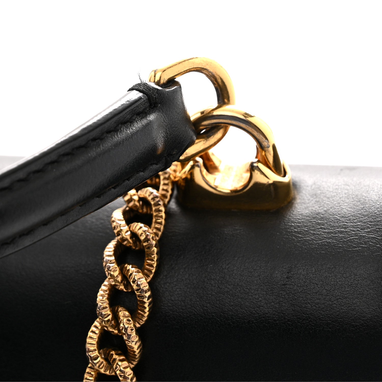Dolce & Gabbana Smooth Calfskin Small Devotion Envelope Top Handle Bag Black 11 of 12