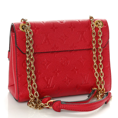 Louis Vuitton Empreinte Vavin BB Scarlet 2 of 9