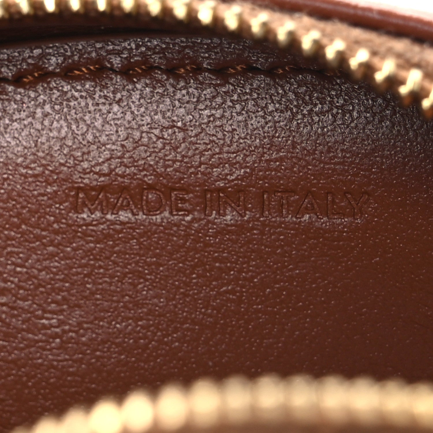 Celine Canvas Calfskin Cuir Small Triomphe Oval Crossbody Purse Natural Tan 5 of 9