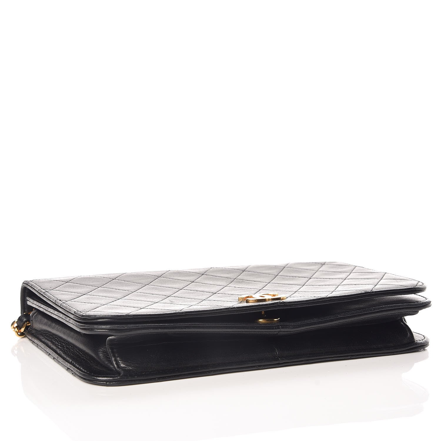 Chanel Lambskin Quilted Small Single Flap Black 4 of 16