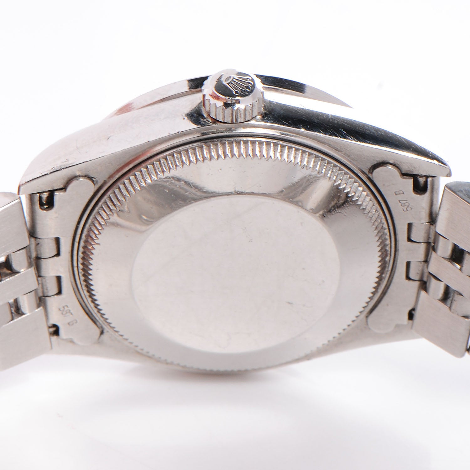 Rolex Stainless Steel Diamond 31mm Oyster Perpetual Datejust Watch White Roman 78240 5 of 7