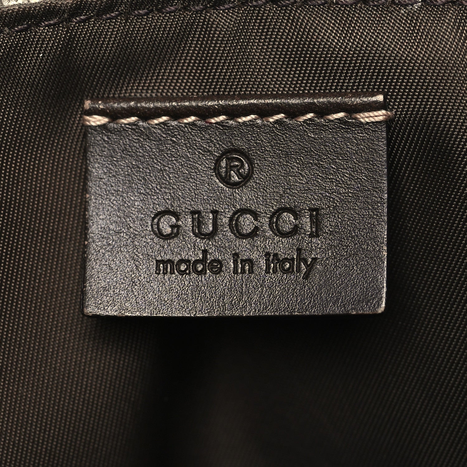 Gucci GG Plus Monogram Messenger Diaper Bag Dark Brown 7 of 13