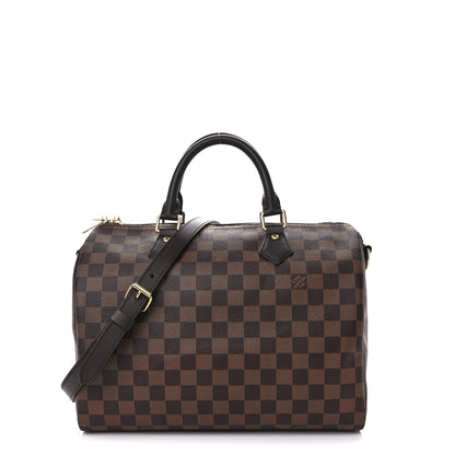 Louis Vuitton Damier Ebene Speedy Bandouliere 30 1 of 13