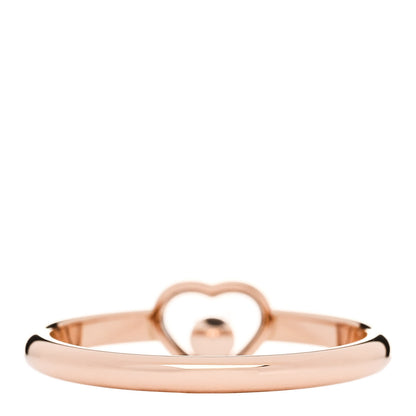 Chopard 18K Rose Gold Diamond Happy Heart Ring 55 7.25 4 of 7
