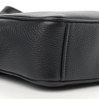 Prada Vitello Daino Mini Camera Crossbody Black 5 of 12