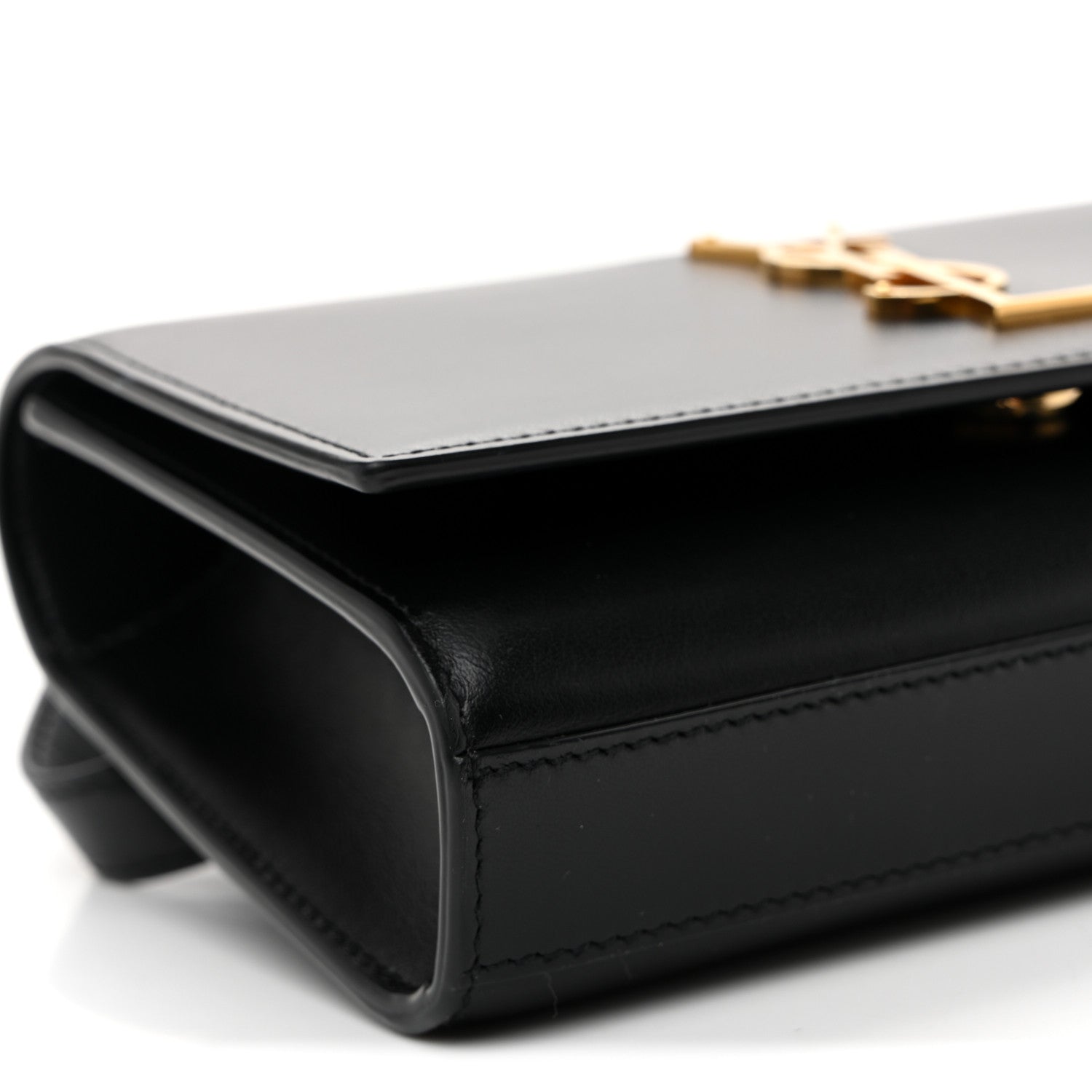 Saint Laurent Smooth Calfskin Monogram Kate Belt Bag Black 8 of 9