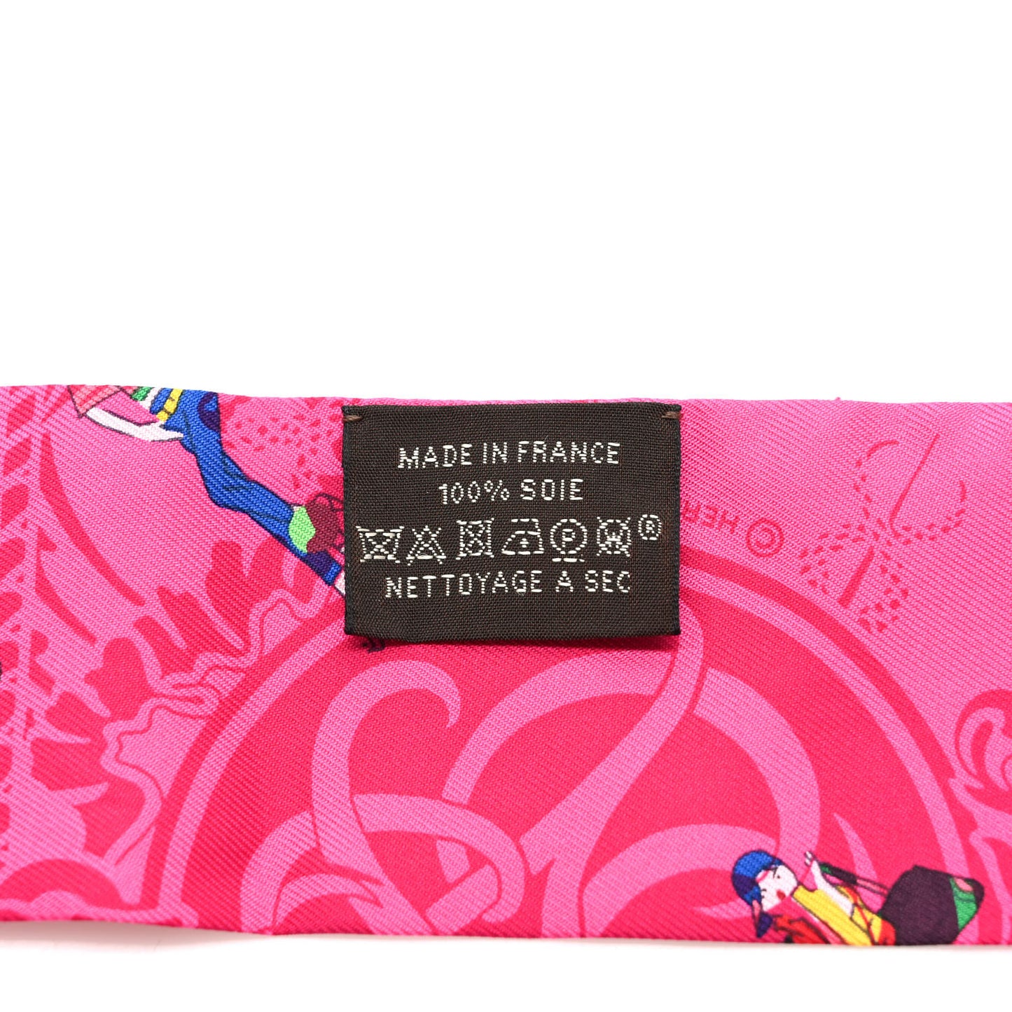 Silk Ex-Libris Les Parisie Twilly Rose Indien Vert Bleu