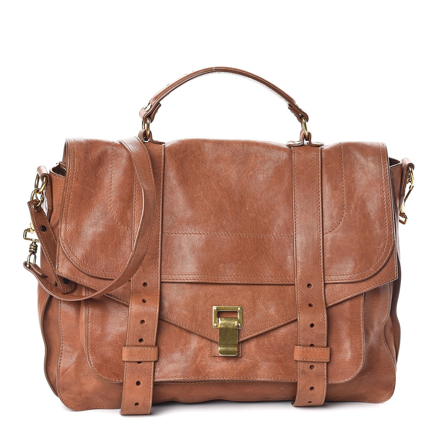Lambskin Large PS1 Satchel Birch