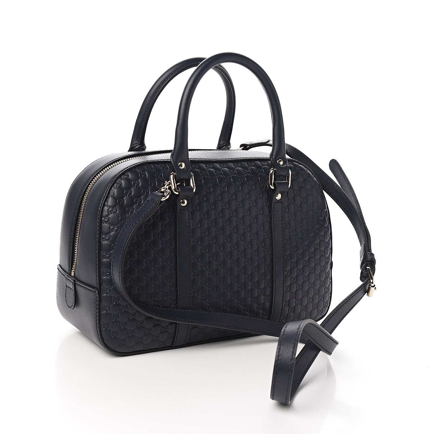 Gucci Microguccissima Medium Crossbody Bag Blue 2 of 8
