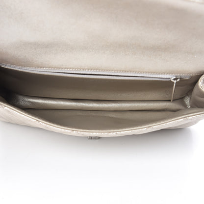 Chanel Iridescent Calfskin Quilted Large Roll 2.55 Reissue Clutch Light Gold 5 of 10