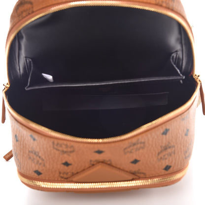 MCM Visetos Small Duke Backpack Cognac 5 of 9