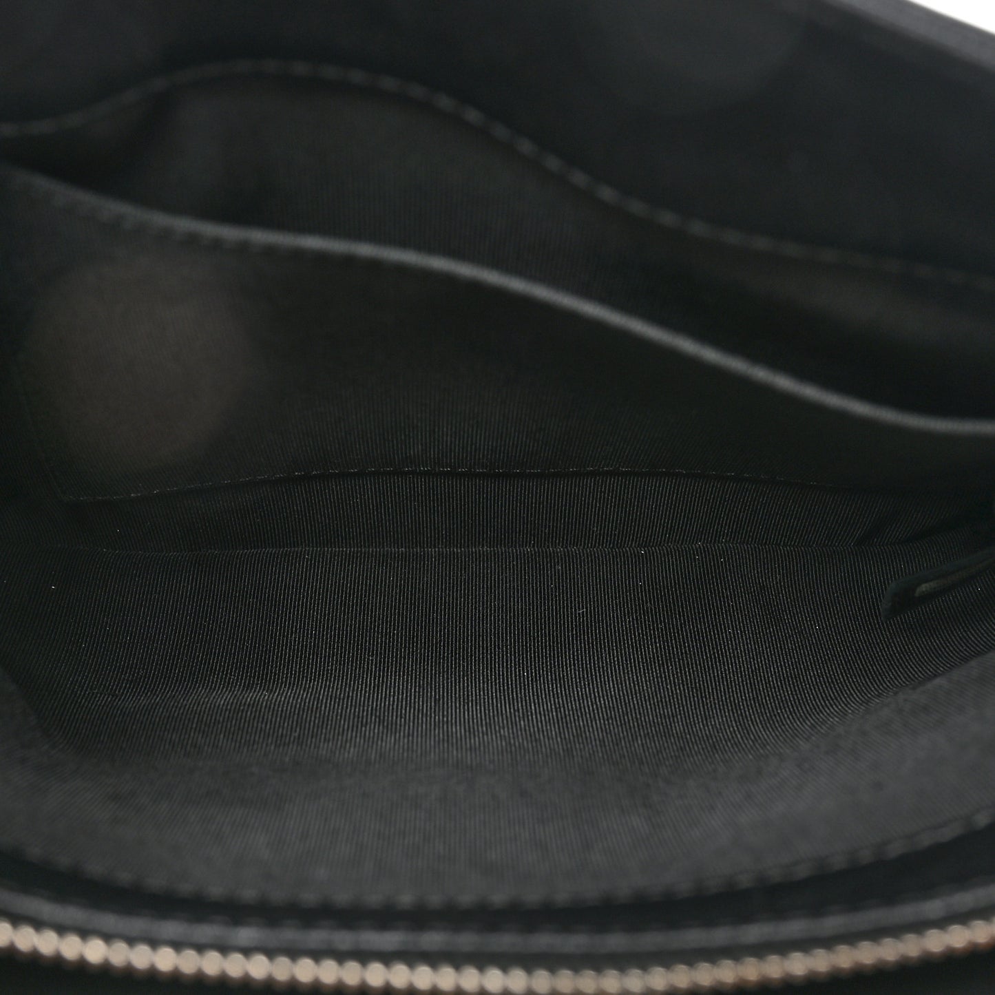 Sheepskin Quilted Mademoiselle Vintage Shopping Tote Black