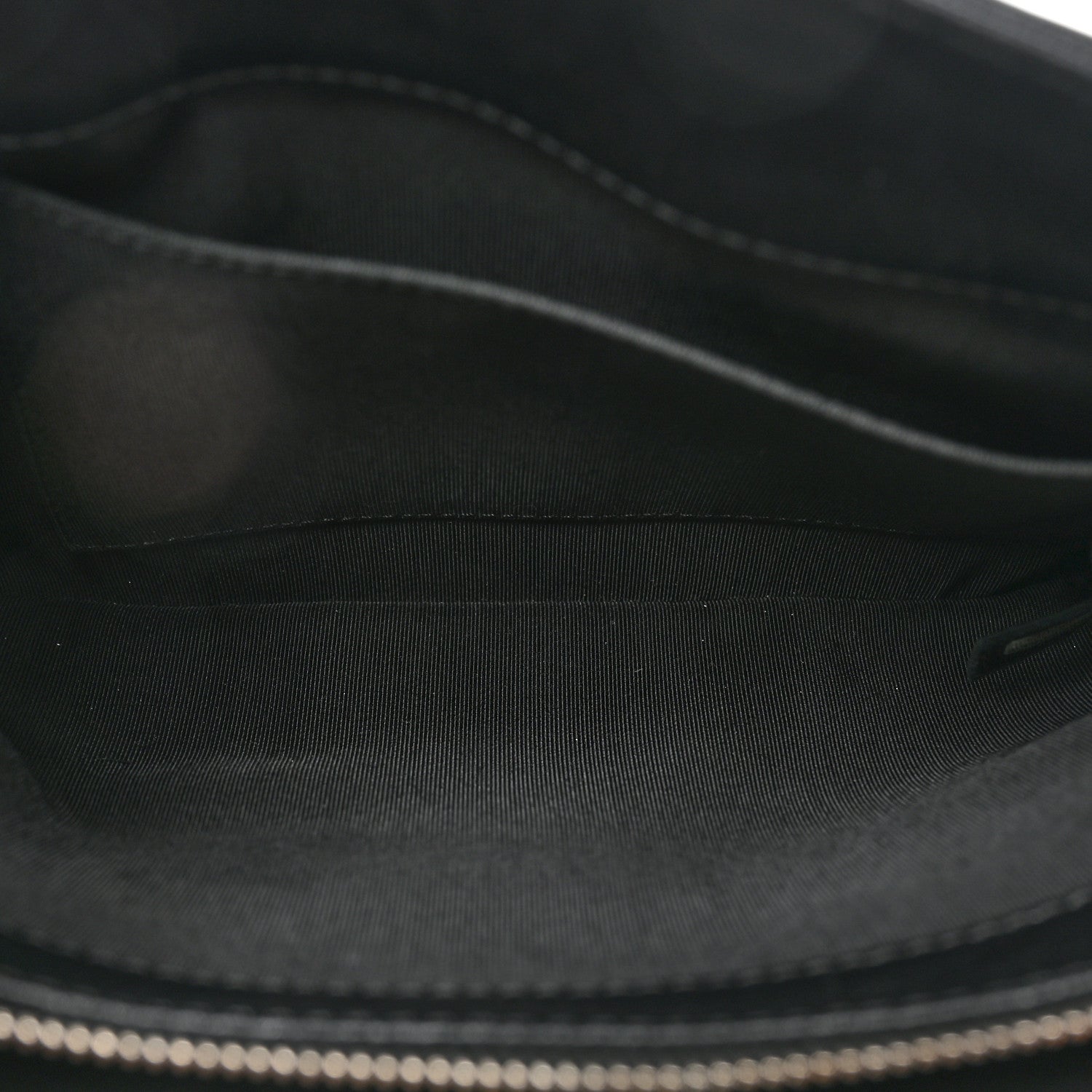 Chanel Sheepskin Quilted Mademoiselle Vintage Shopping Tote Black 5 of 11