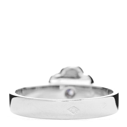 Chanel 18K White Gold Diamond Camellia Ring 51 5.75 4 of 5