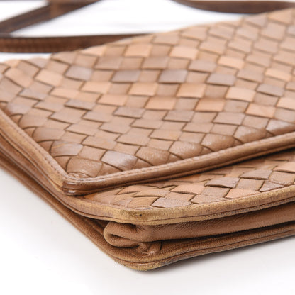 Bottega Veneta Nappa Intrecciato Flap Bag Noce 11 of 18
