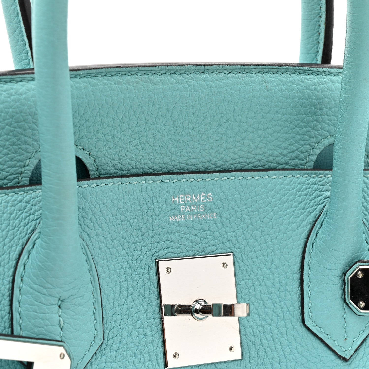 Hermes Togo BIRKIN 30 Bleu Atoll 6 of 18