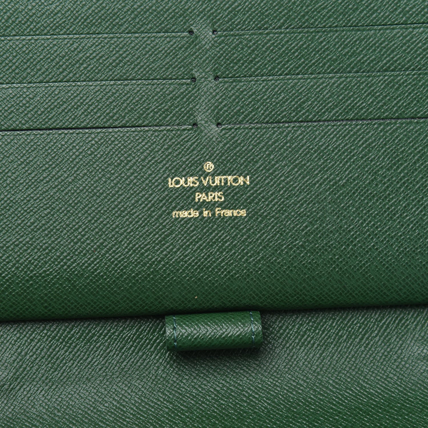 Louis Vuitton Monogram Groom Zippy Organizer Wallet Green 6 of 10