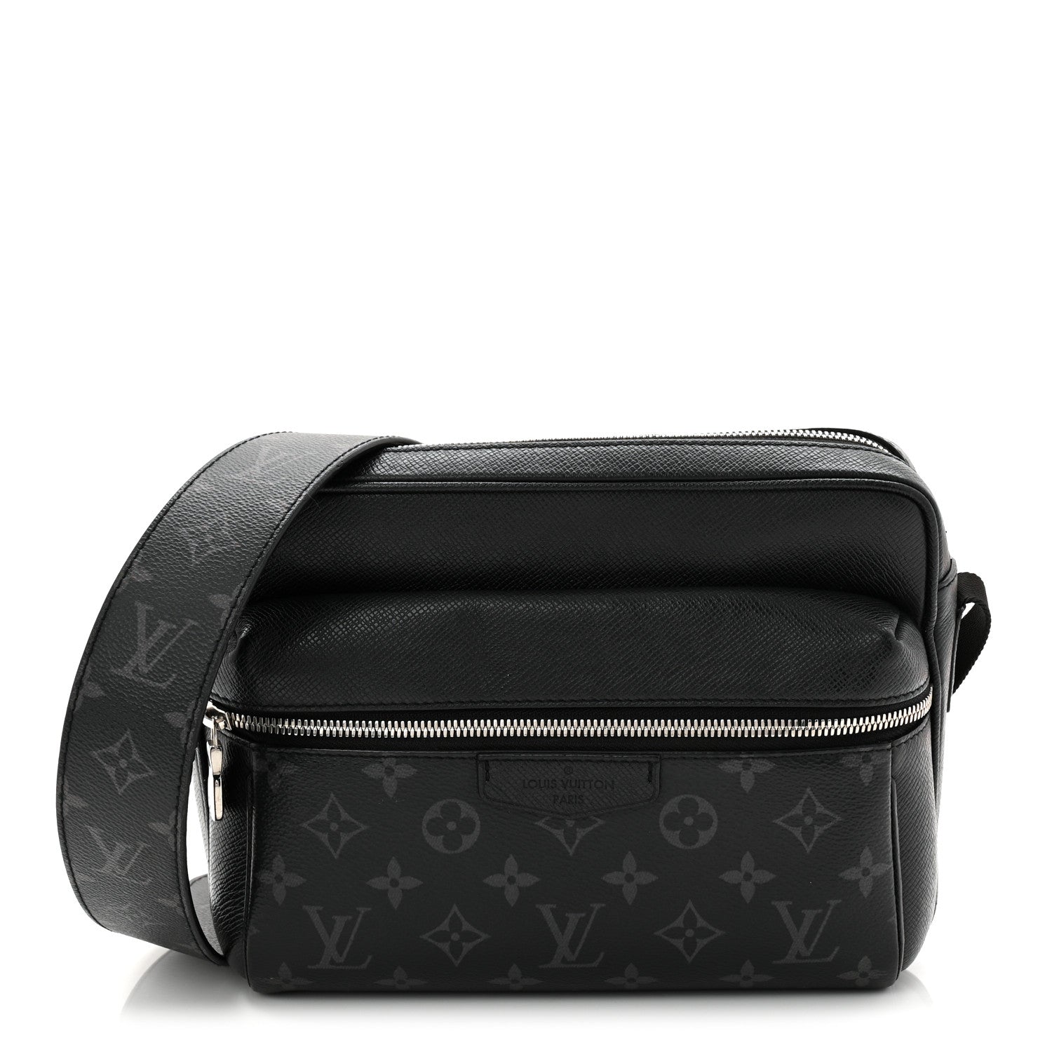 Louis Vuitton Taiga Monogram Eclipse Outdoor Messenger Black 1 of 10