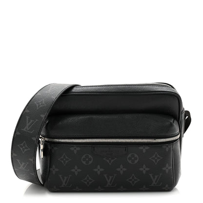 Louis Vuitton Taiga Monogram Eclipse Outdoor Messenger Black 1 of 10
