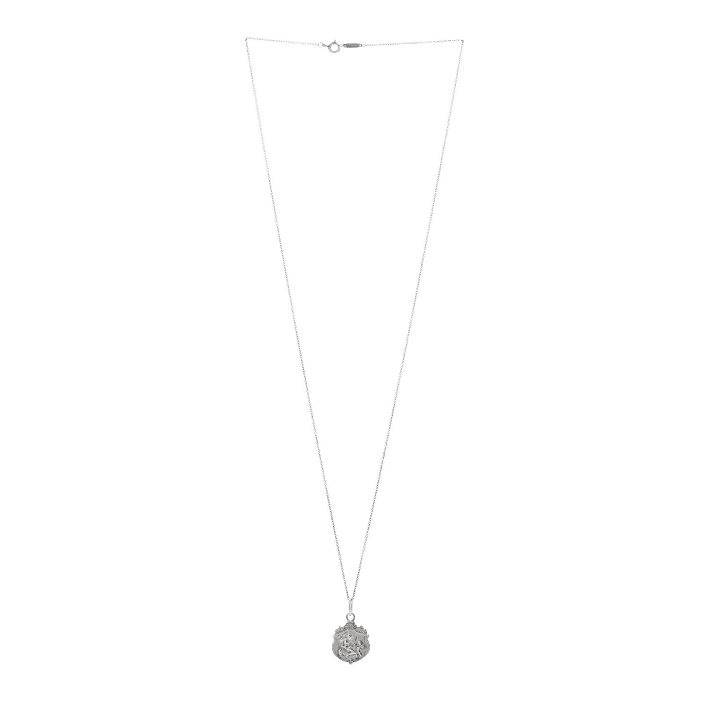 Sterling Silver Olympian Beauty Pendant Necklace