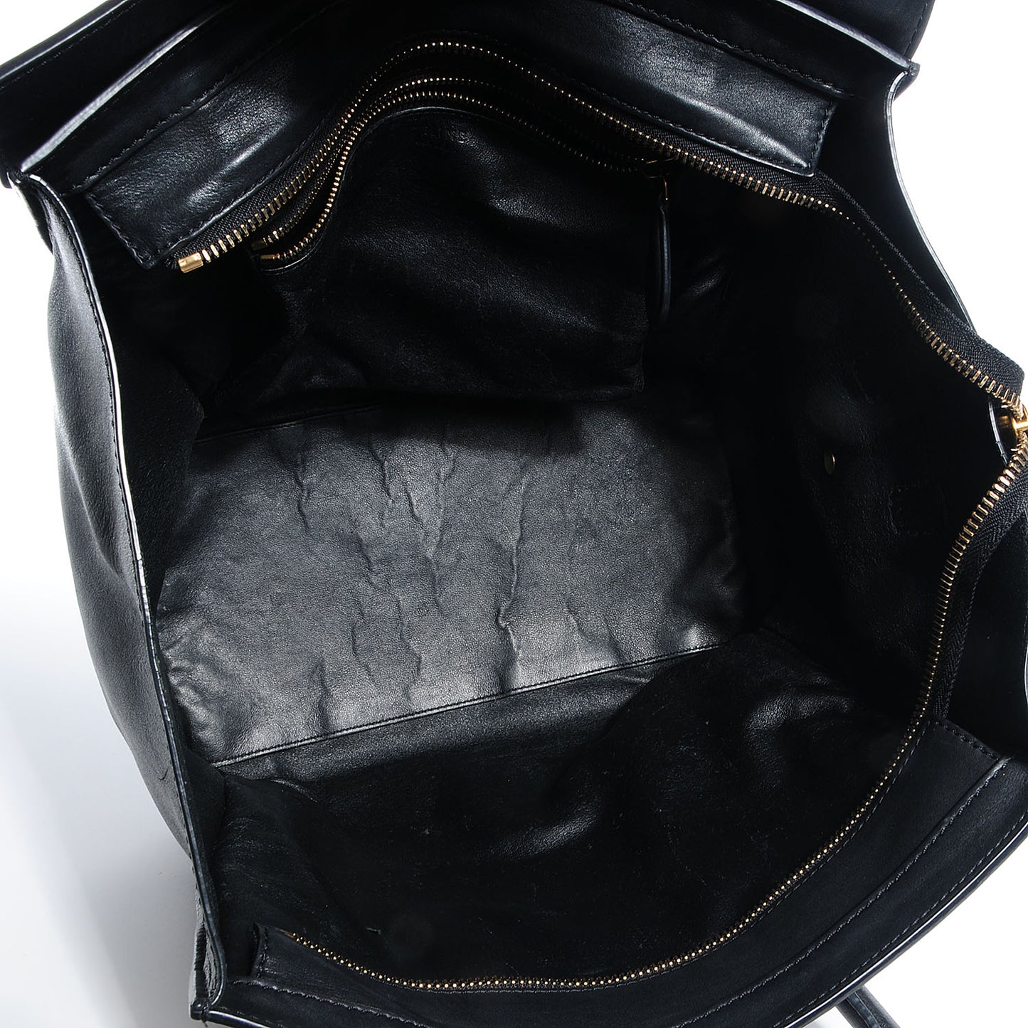 Smooth Calfskin Mini Luggage Black