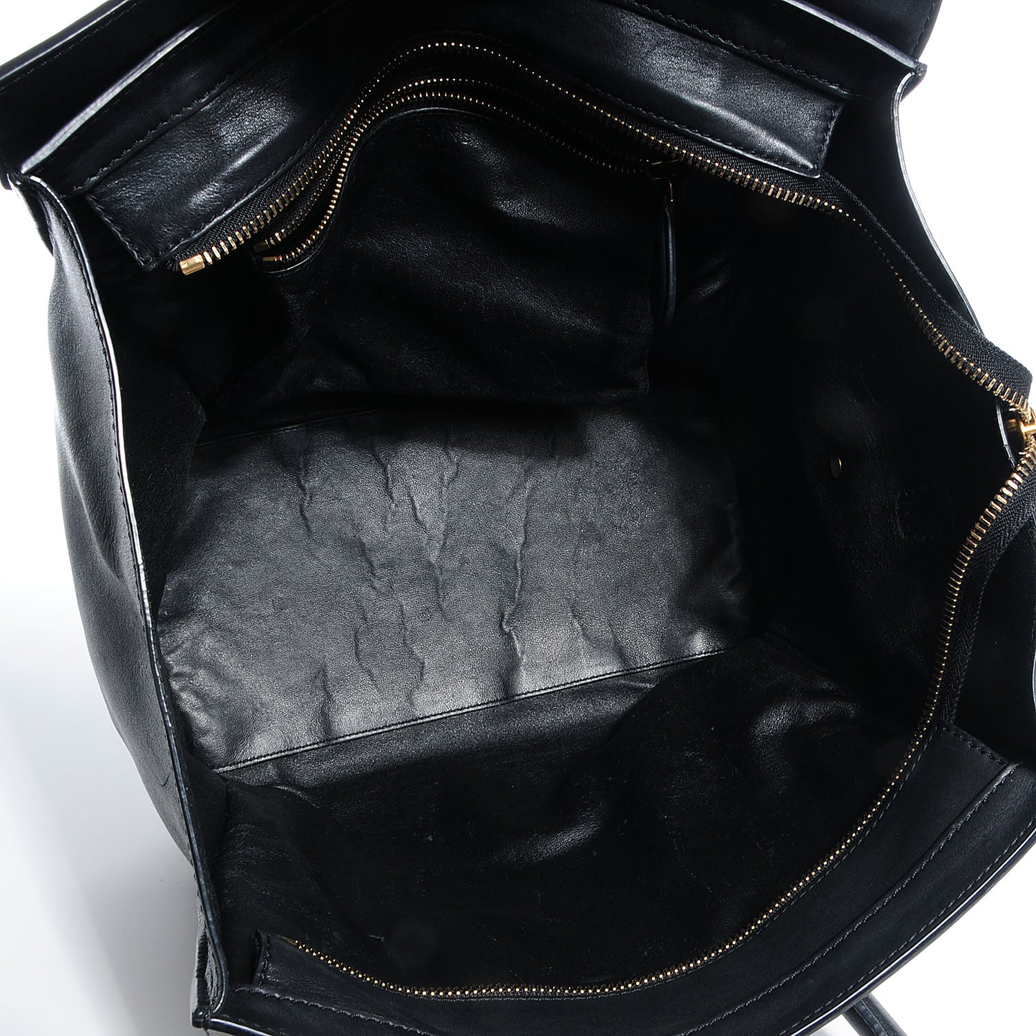 Celine Smooth Calfskin Mini Luggage Black 5 of 8
