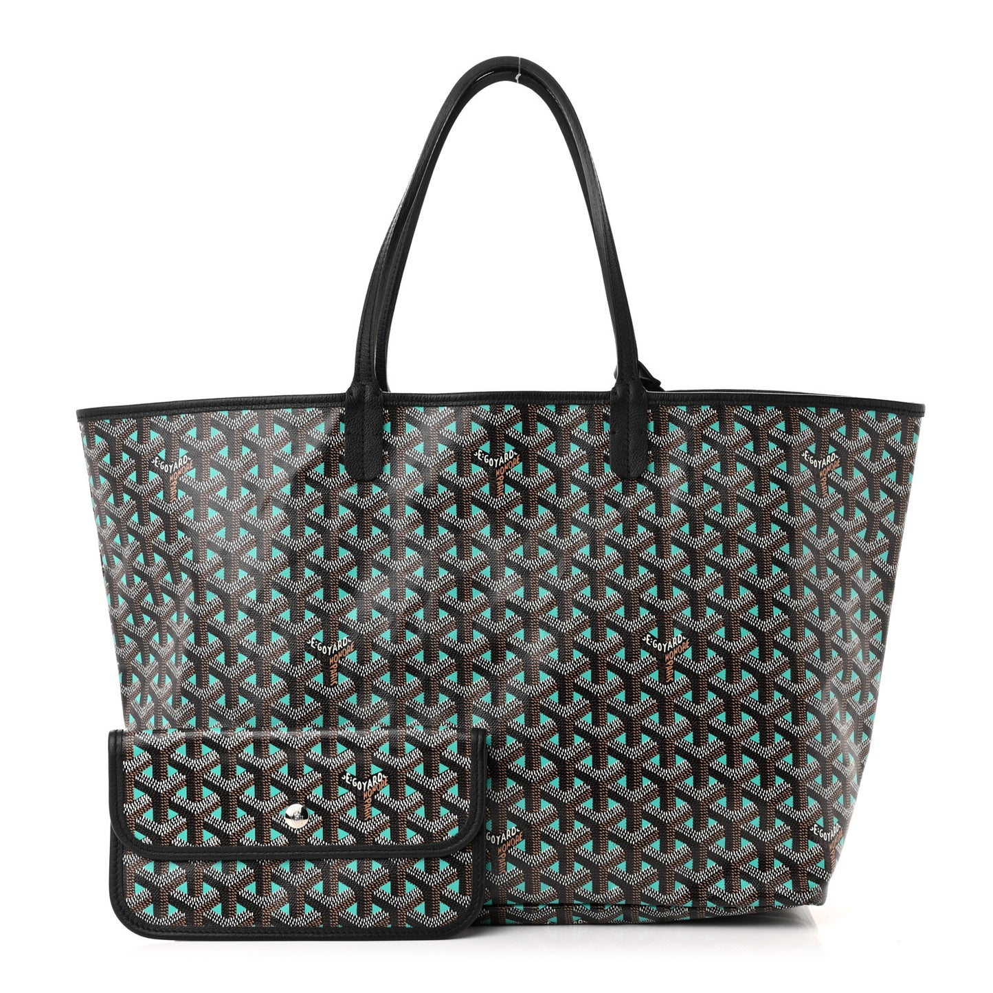 Goyardine Saint Louis Claire Voie PM Black Opaline