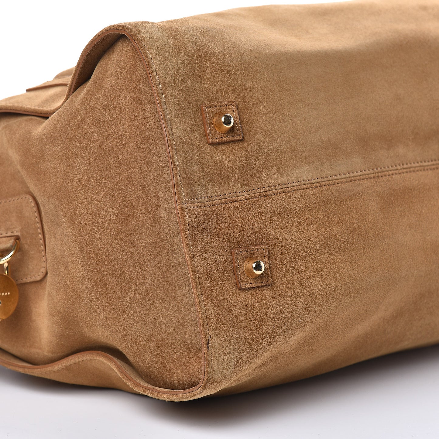 Prorsum Suede Weekender Bag Tan