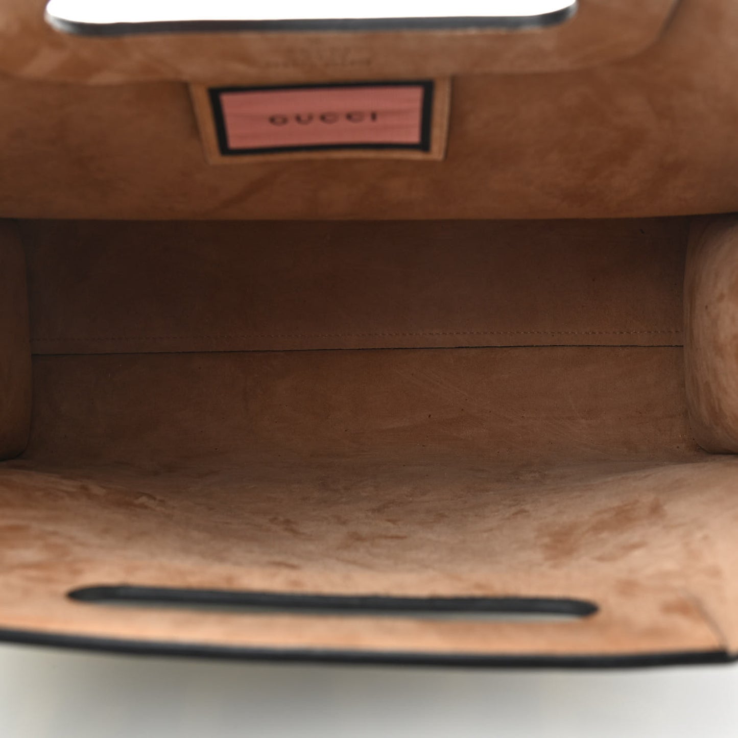 Calfskin GucciGhost Real Medium XL Tote Black Yellow