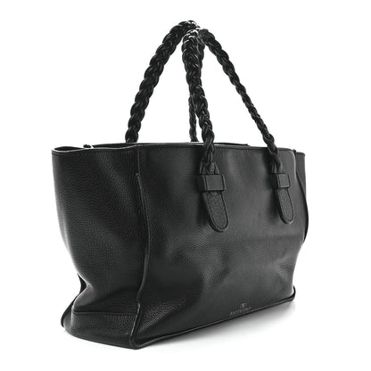 Valentino Garavani Grained Calfskin To Be Cool Tote Black 4 of 14