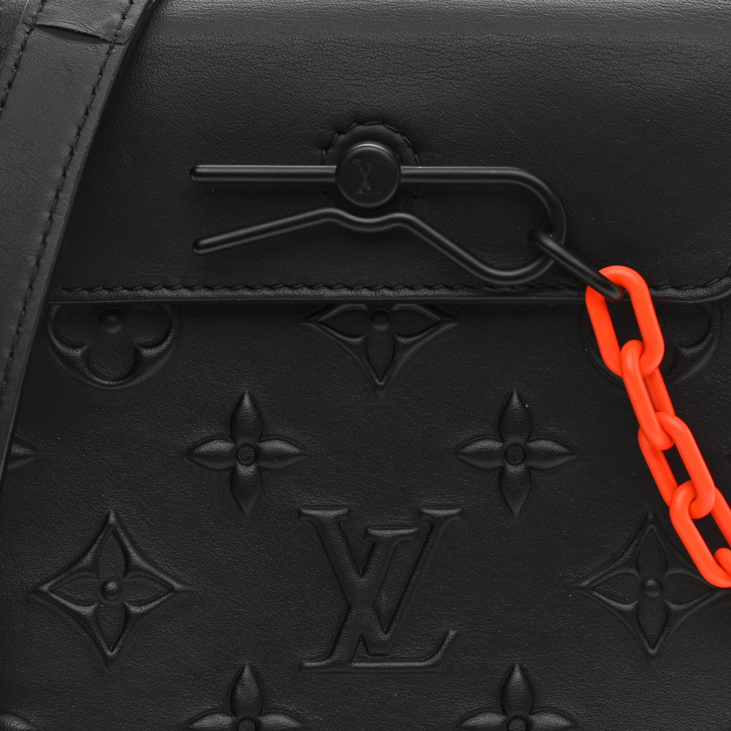 Louis Vuitton Monogram Seal Steamer XS Black 7 of 9