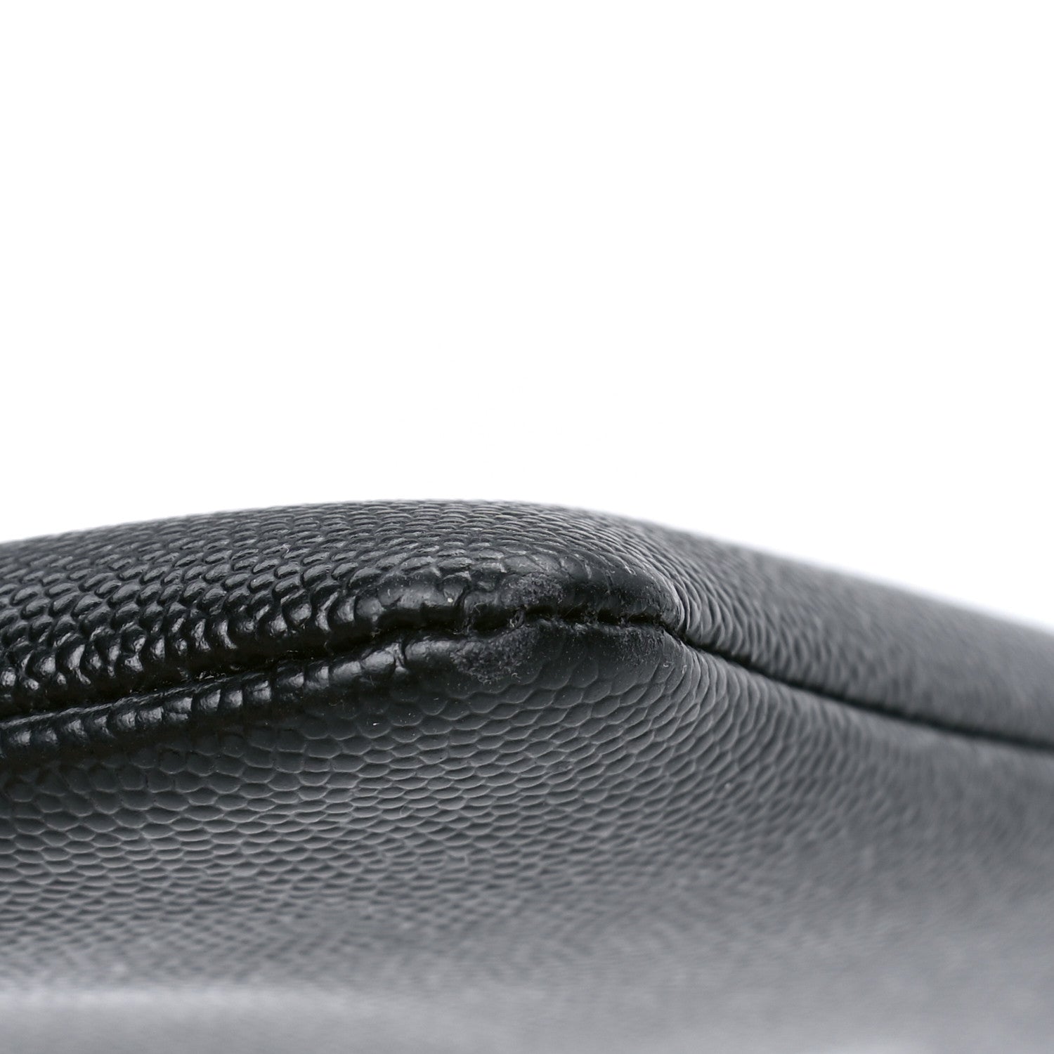 Saint Laurent Grain de Poudre Key Pouch Black 5 of 5