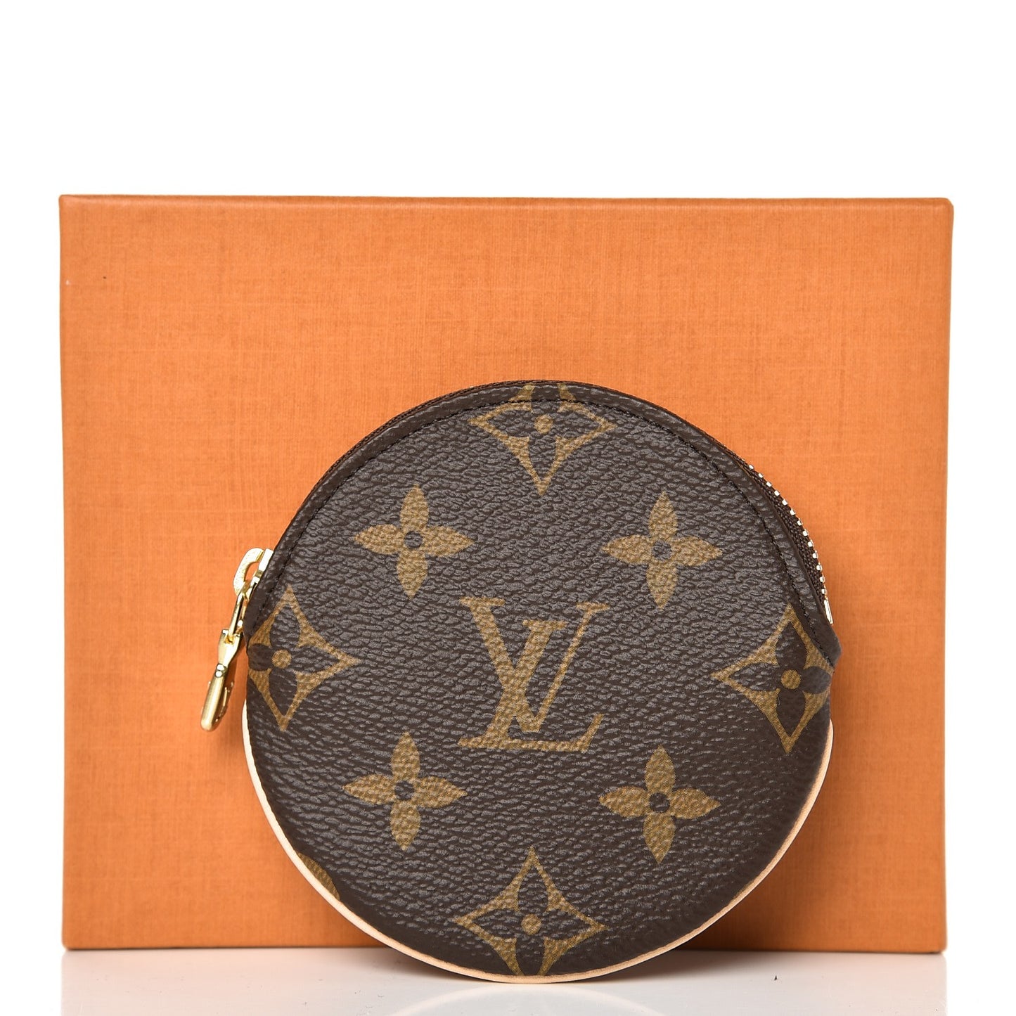 Monogram Round Coin Purse