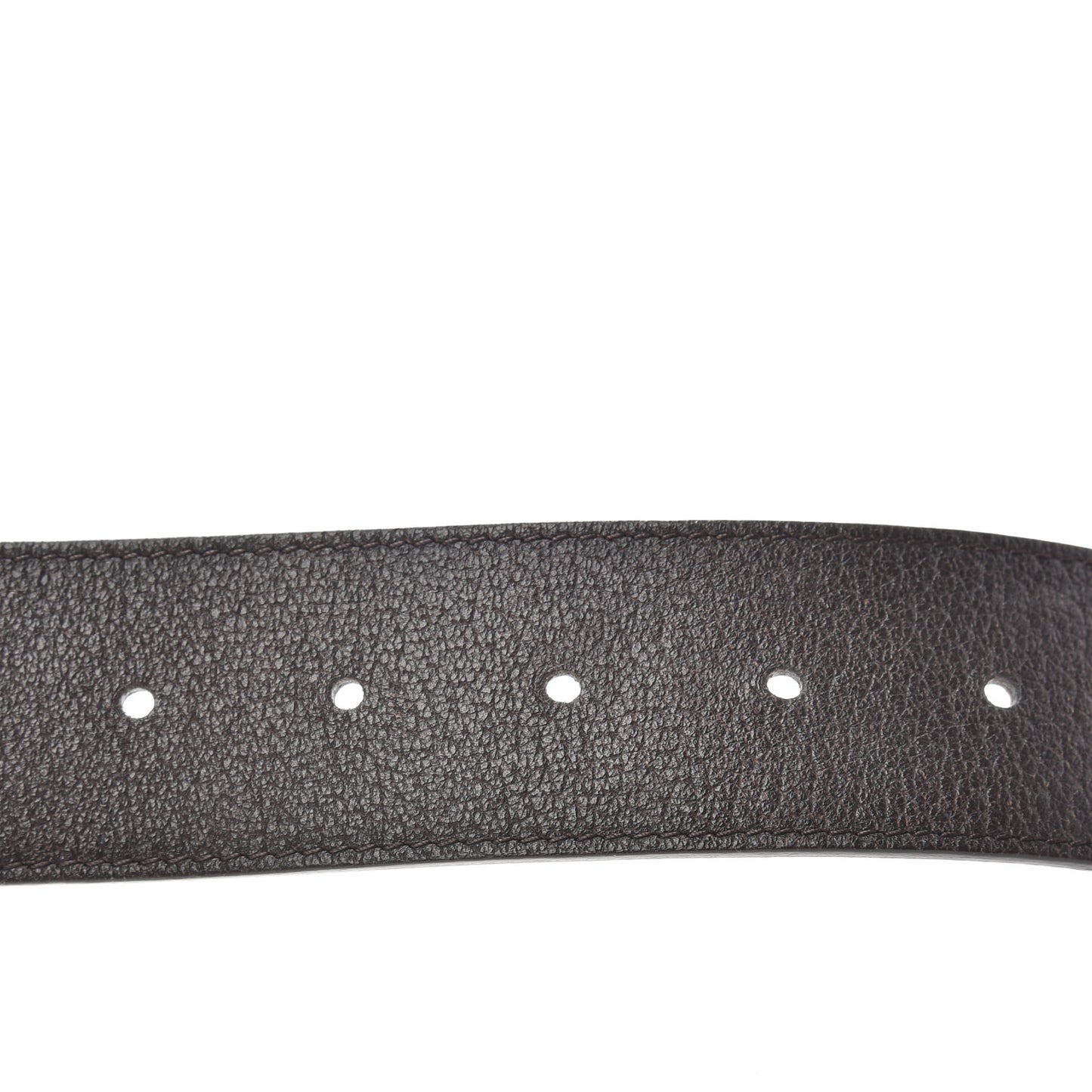 Nylon Textured Calfskin Double G Web 40mm Belt 85 34 Green Red Dark Cocoa