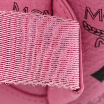 MCM Visetos Studded Small Stark M Backpack Pink 12 of 13